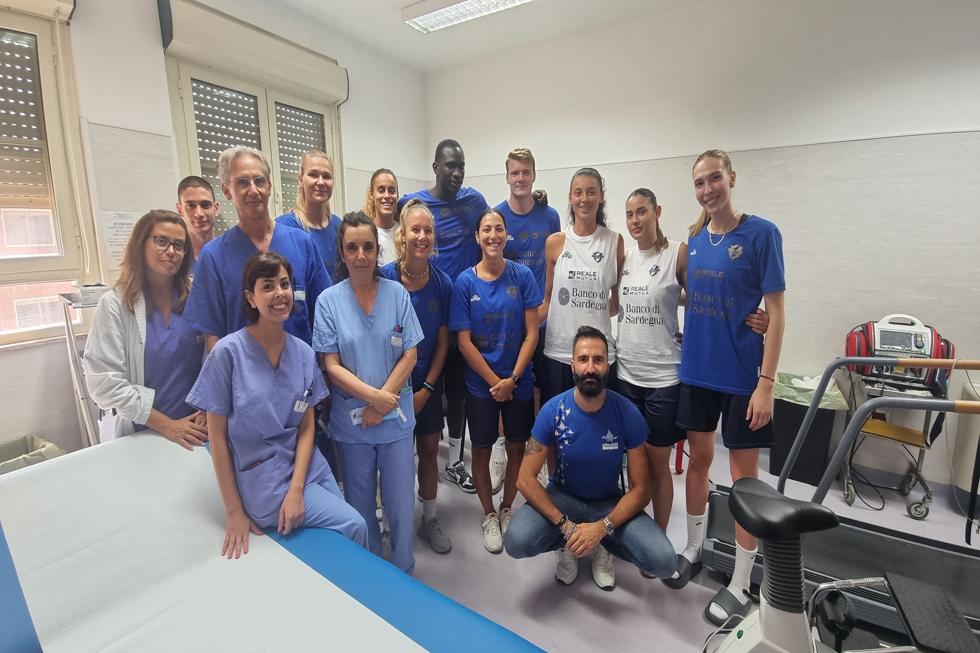 Il “cuore” della Dinamo Sassari per la prevenzione cardiologica