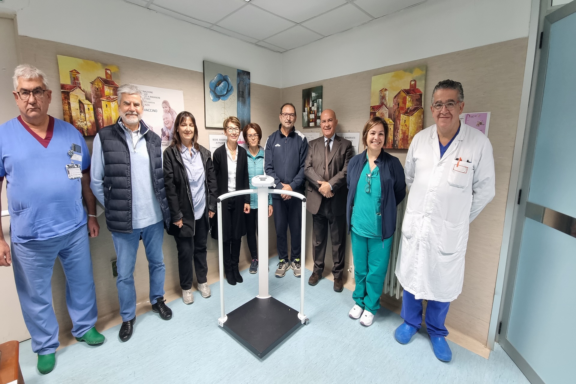 Due bilance: dono dell’Ail di Oristano all’Oncologia del San Martino