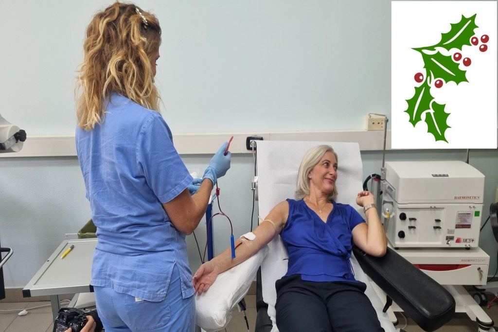 L’appello: “A Natale fai e fatti un regalo: dona il sangue”