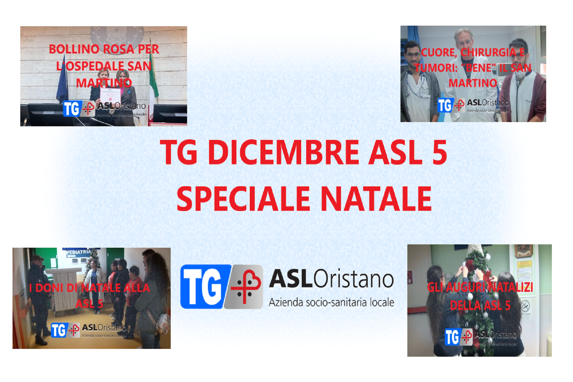 E’ on line il Tg Asl 5 di dicembre, in speciale versione natalizia