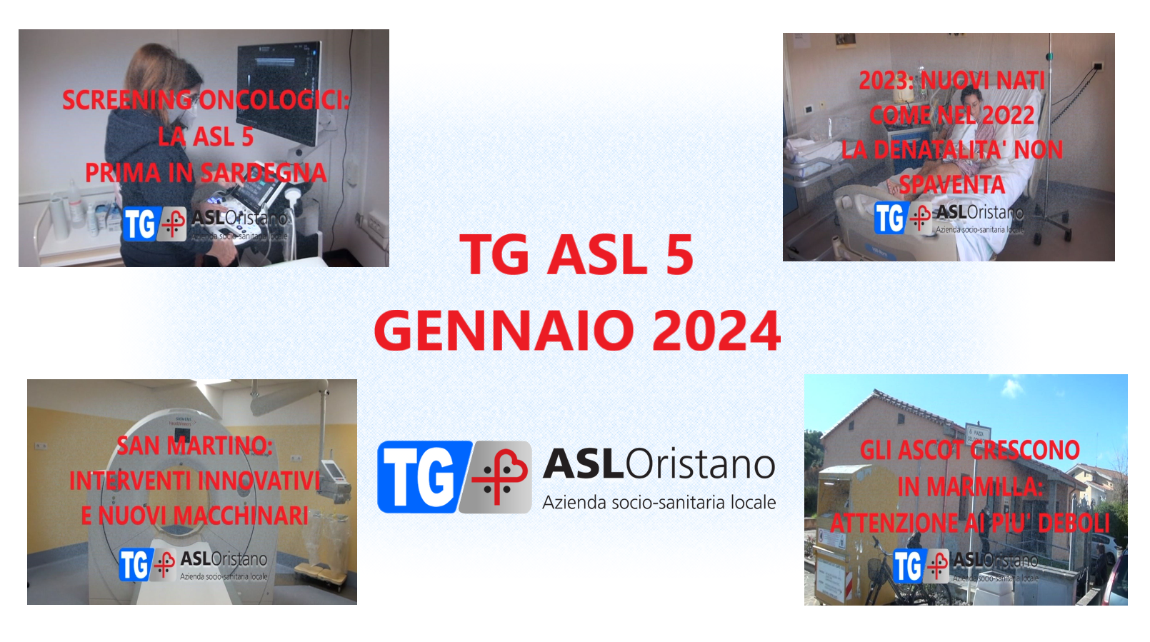 Tg Asl 5: on line l’edizione di gennaio 2024
