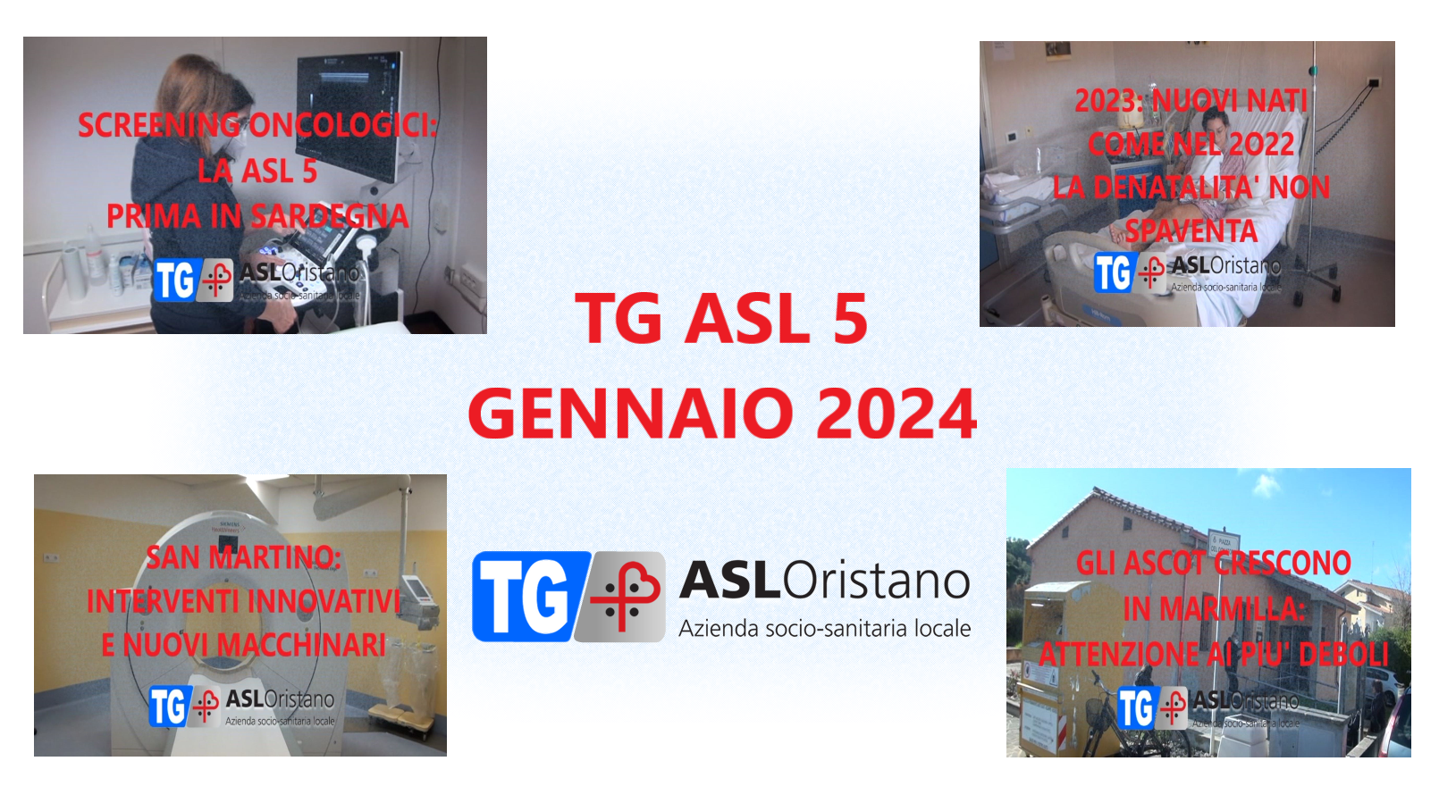 tg asl 5 gennaio