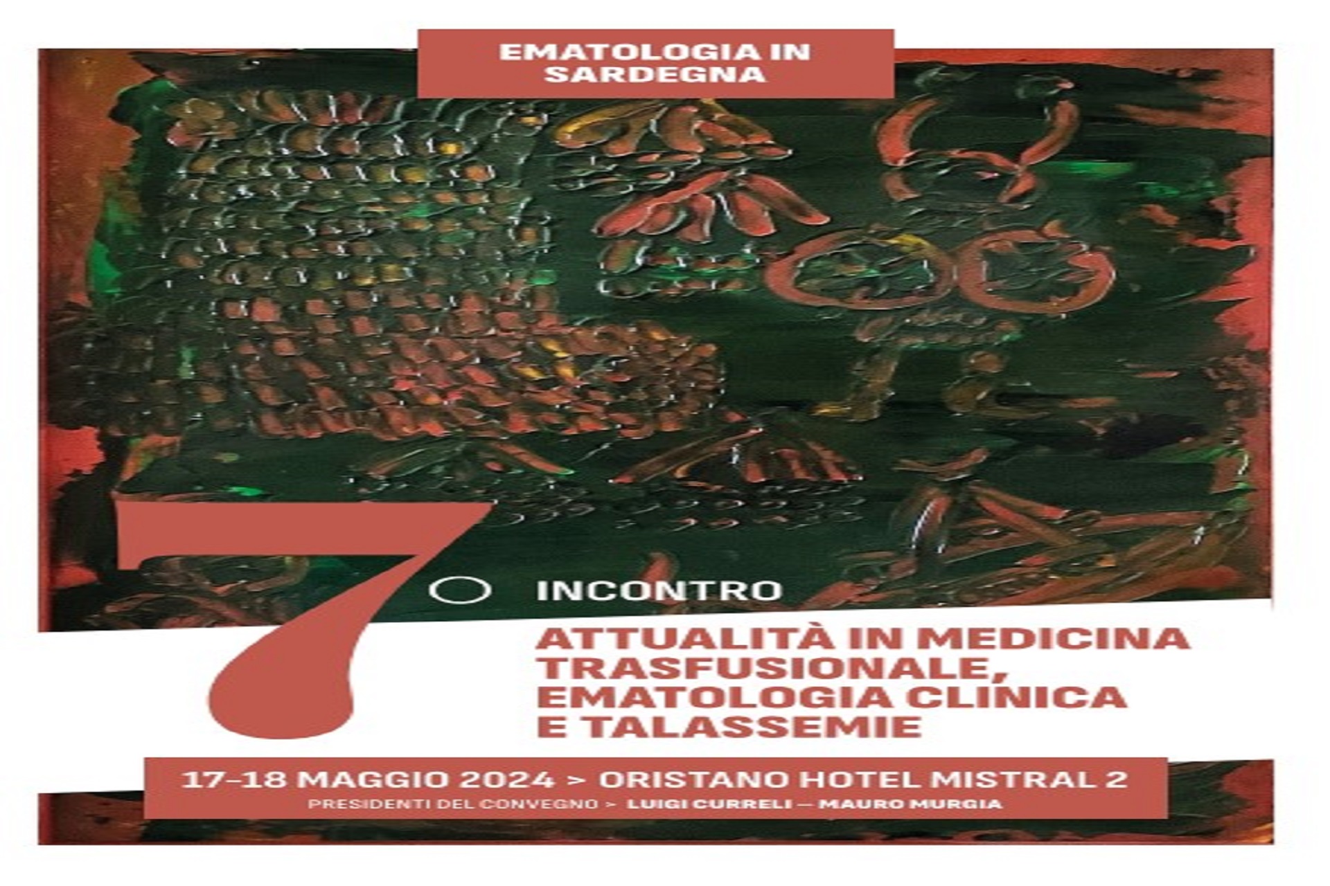Ad Oristano a maggio il settimo incontro “Ematologia in Sardegna”