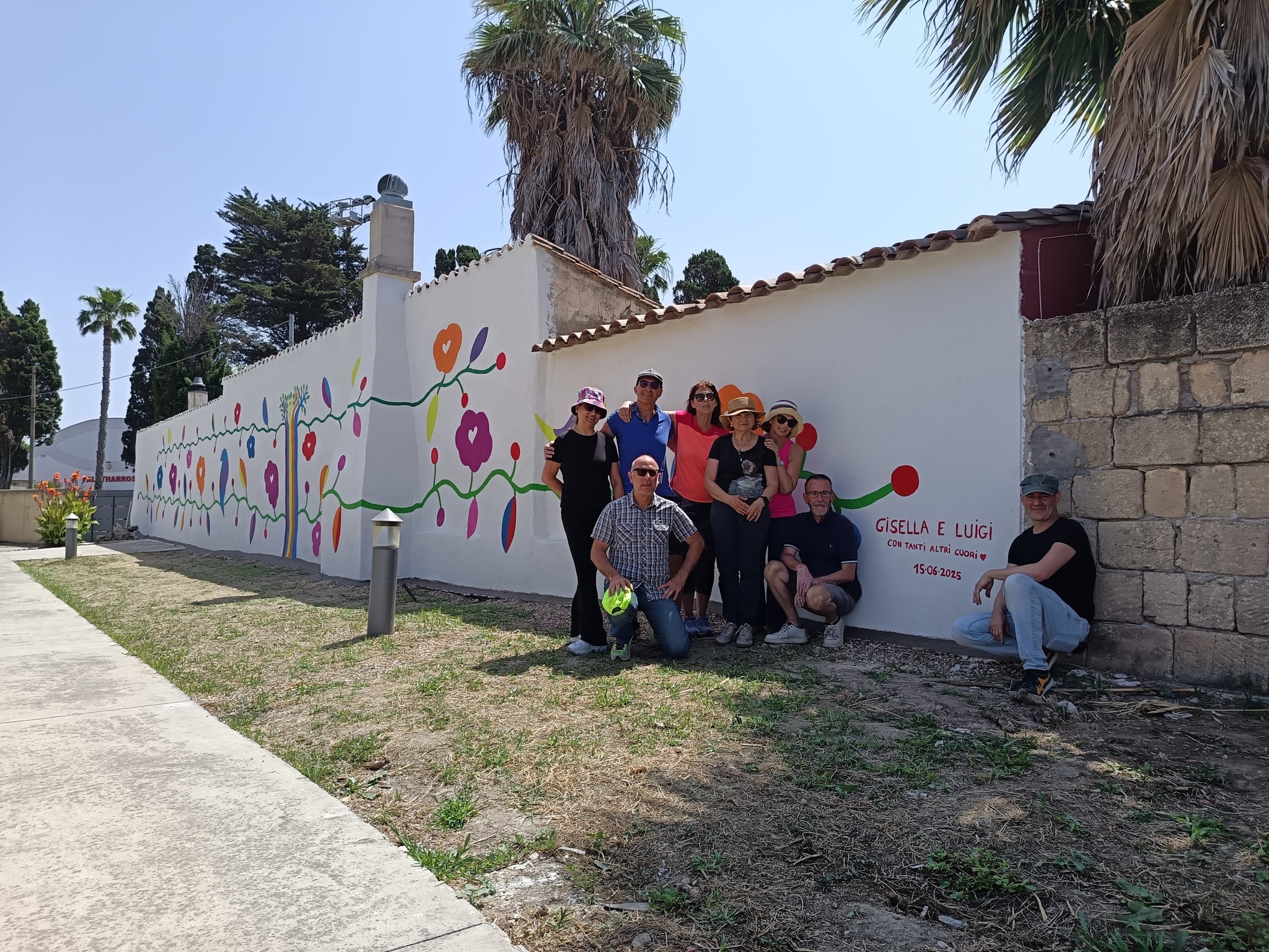 “L’albero della vita”: il murale all’Hospice in ricordo di Gisella “L’albero della vita”: il murale all’Hospice in ricordo di Gisella