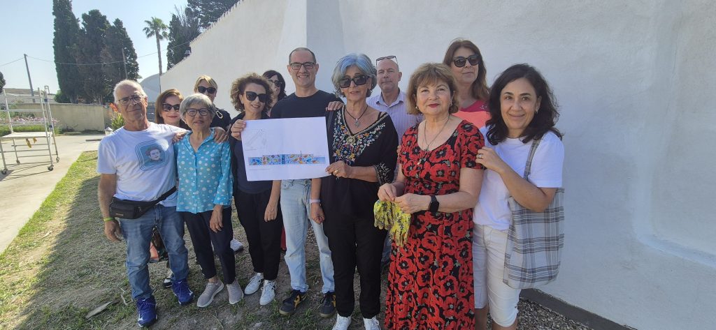 “L’albero della vita”: il murale all’Hospice in ricordo di Gisella