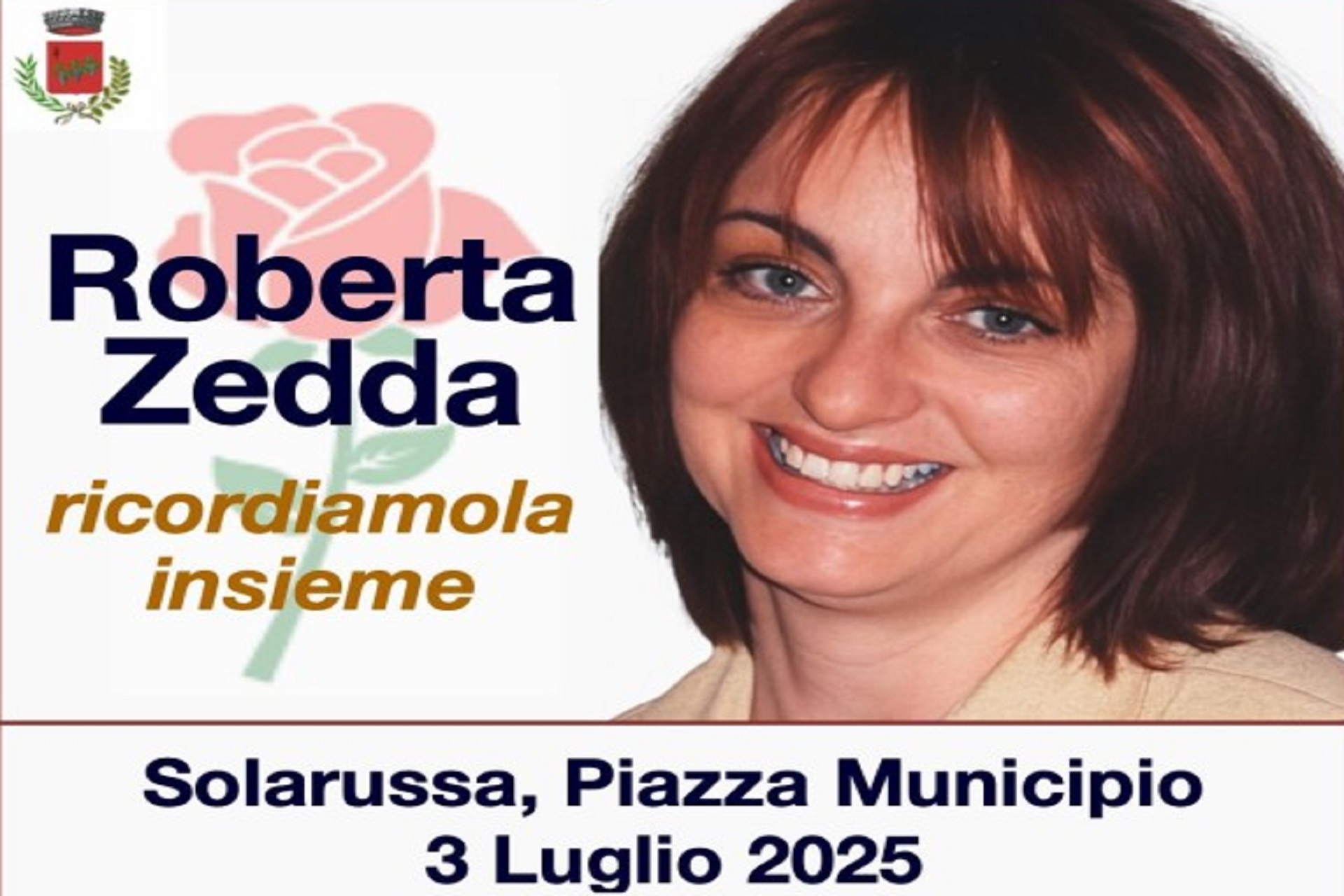 A Solarussa una piazza in memoria della dottoressa Roberta Zedda