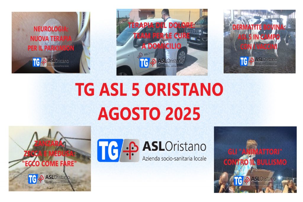 Ecco il TG ASL 5 di agosto: cure palliative, dermatite e prevenzione