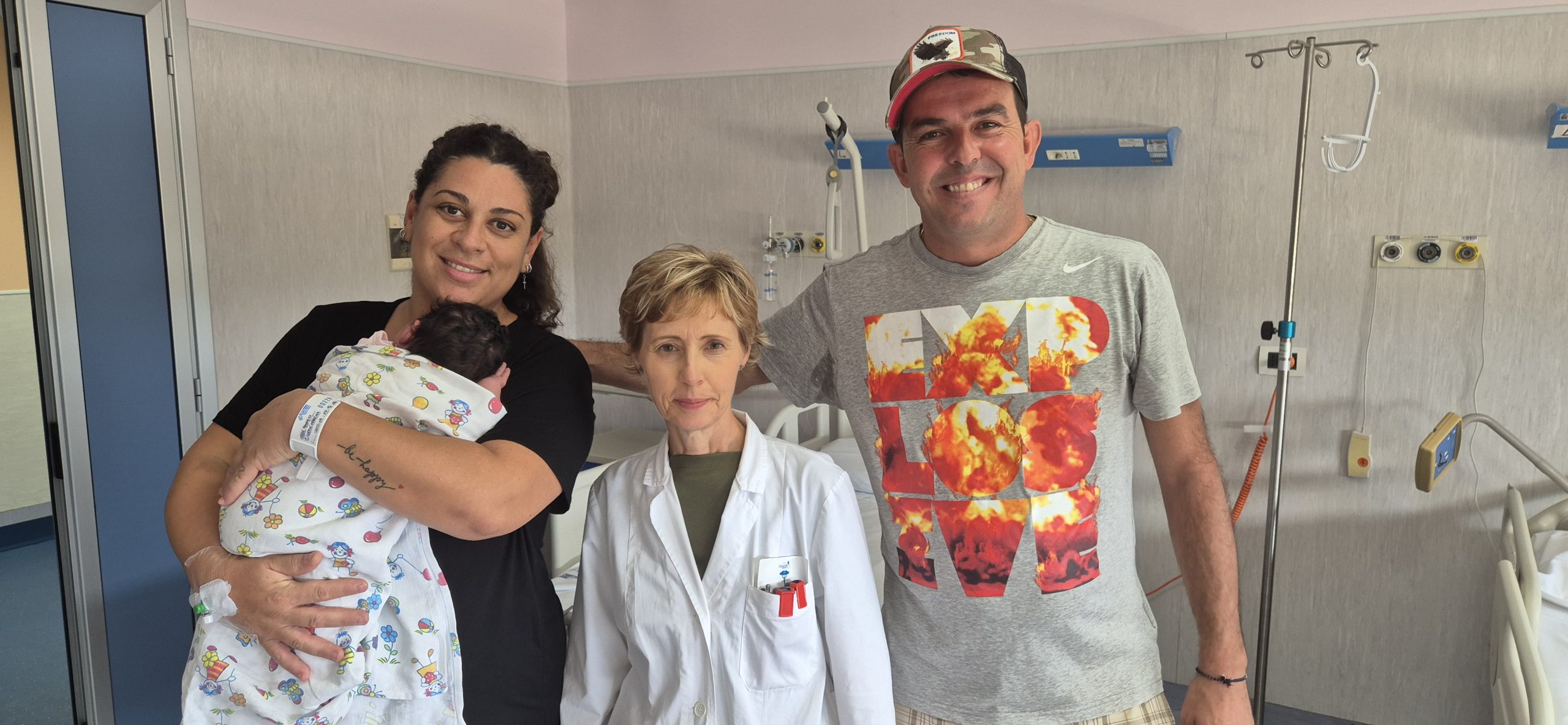 Parto “da record” al San Martino: Martina ha pesato oltre 5 chili