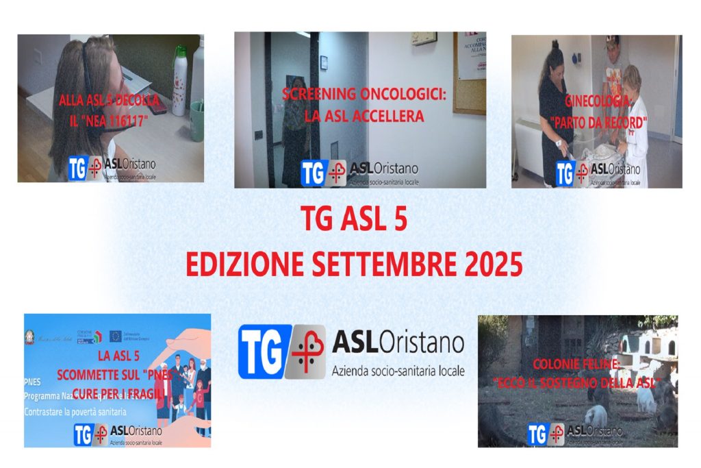 TG ASL 5 di settembre: screening, NEA, PNES e parto “da record”