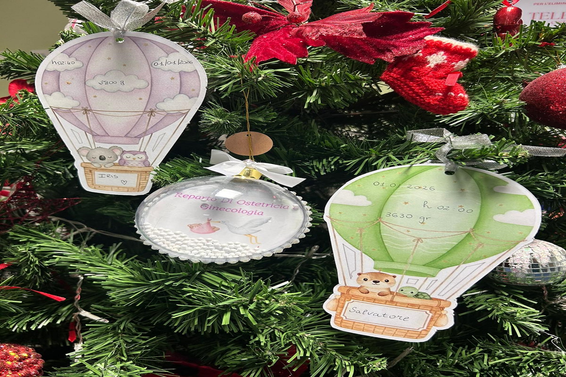 Un fiocco rosa e un fiocco azzurro: ecco i primi nati nel 2026 al San Martino