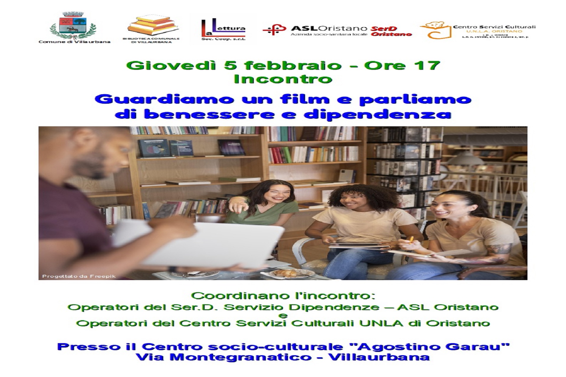 Villaurbana: giovedì 5 febbraio un film per parlare di dipendenze