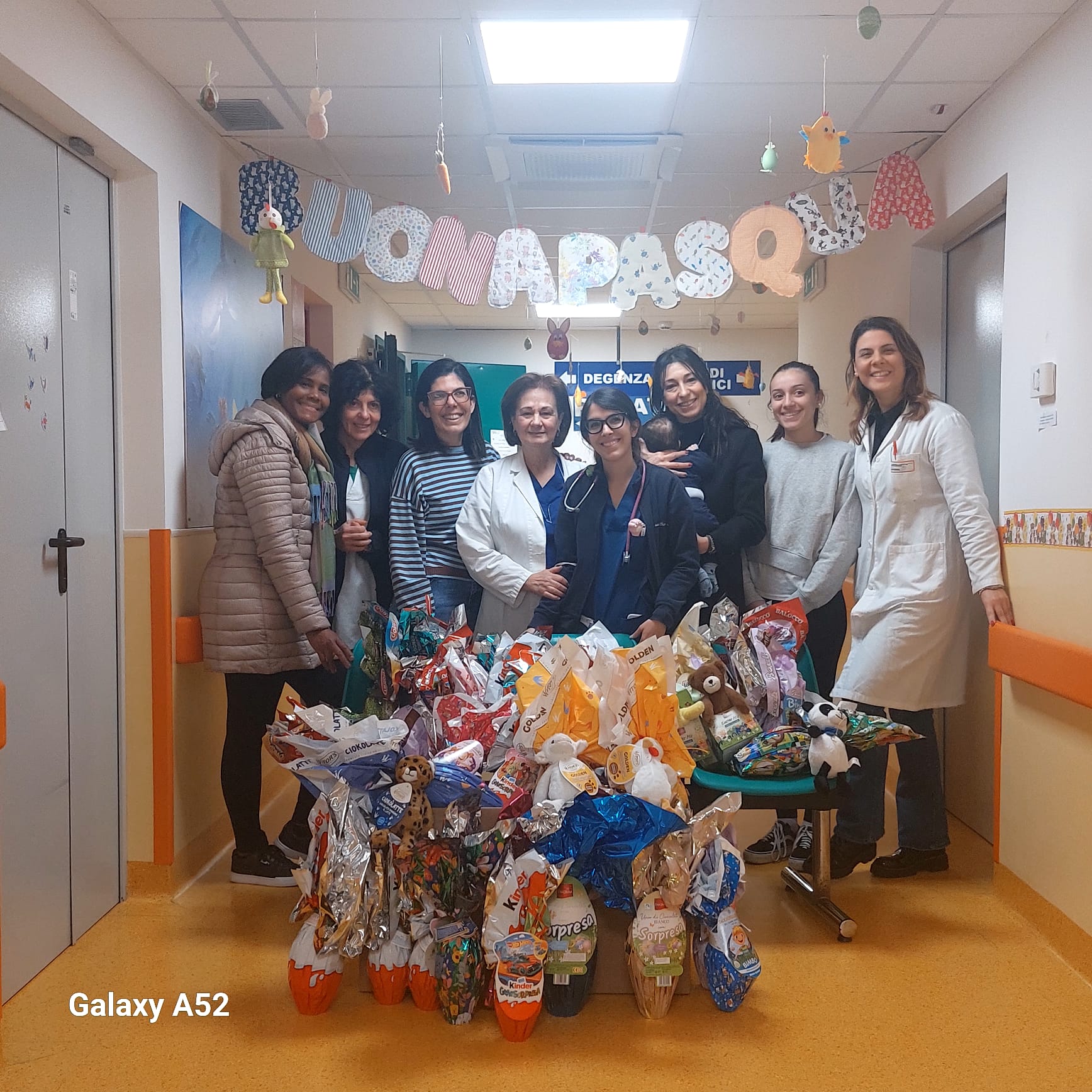 Pasqua: tempo di doni per il reparto di Pediatria dell’ospedale San Martino