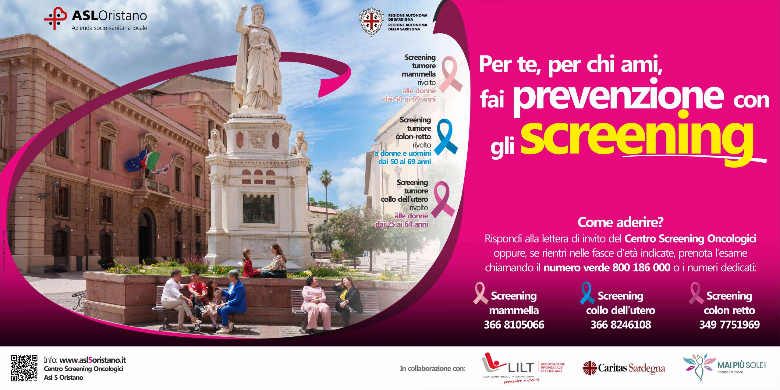Screening oncologici:  “Ecco perché è importante aderire”